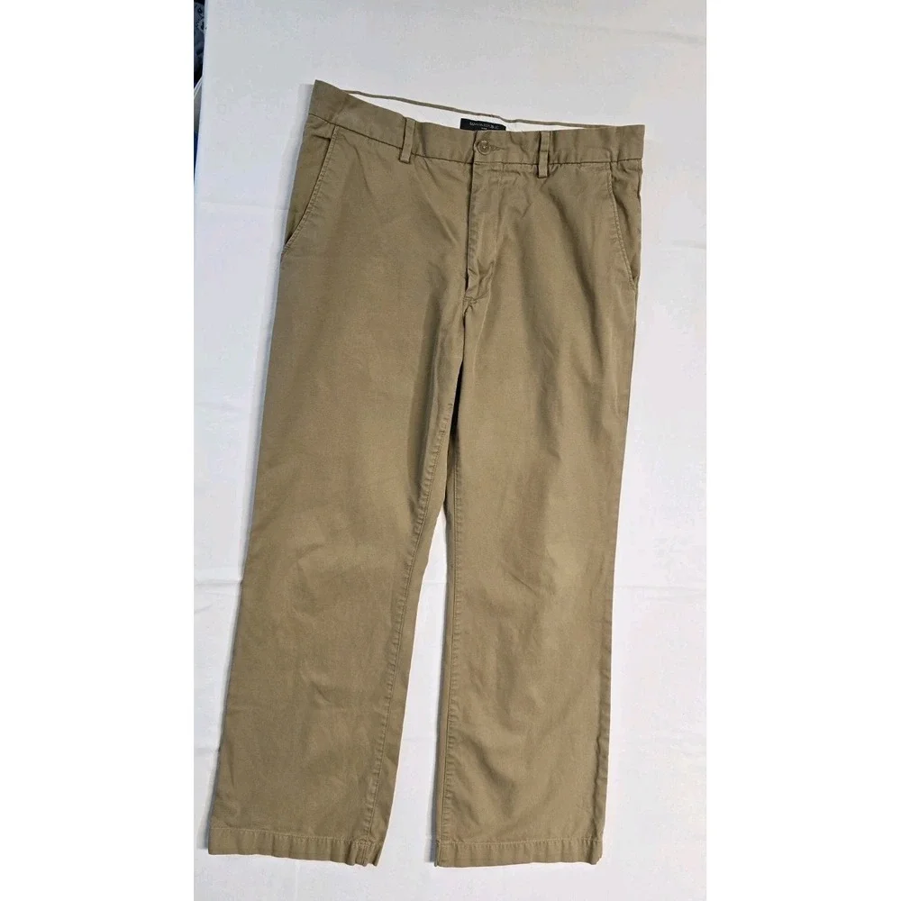Banana Republic Boot Cut Chino Men's 35x32 Beige Vintage Y2K 2010